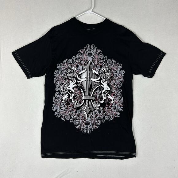 Vintage Evolution In Design T-Shirt Men's Large Streetwear Hip Hop Grunge Y2K - Picture 1 of 9